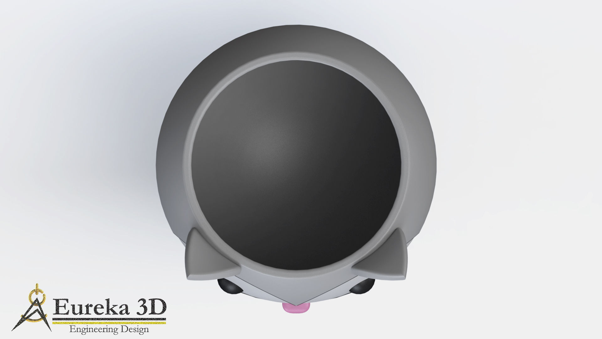 Cat flowerpot 2 3D print model_6