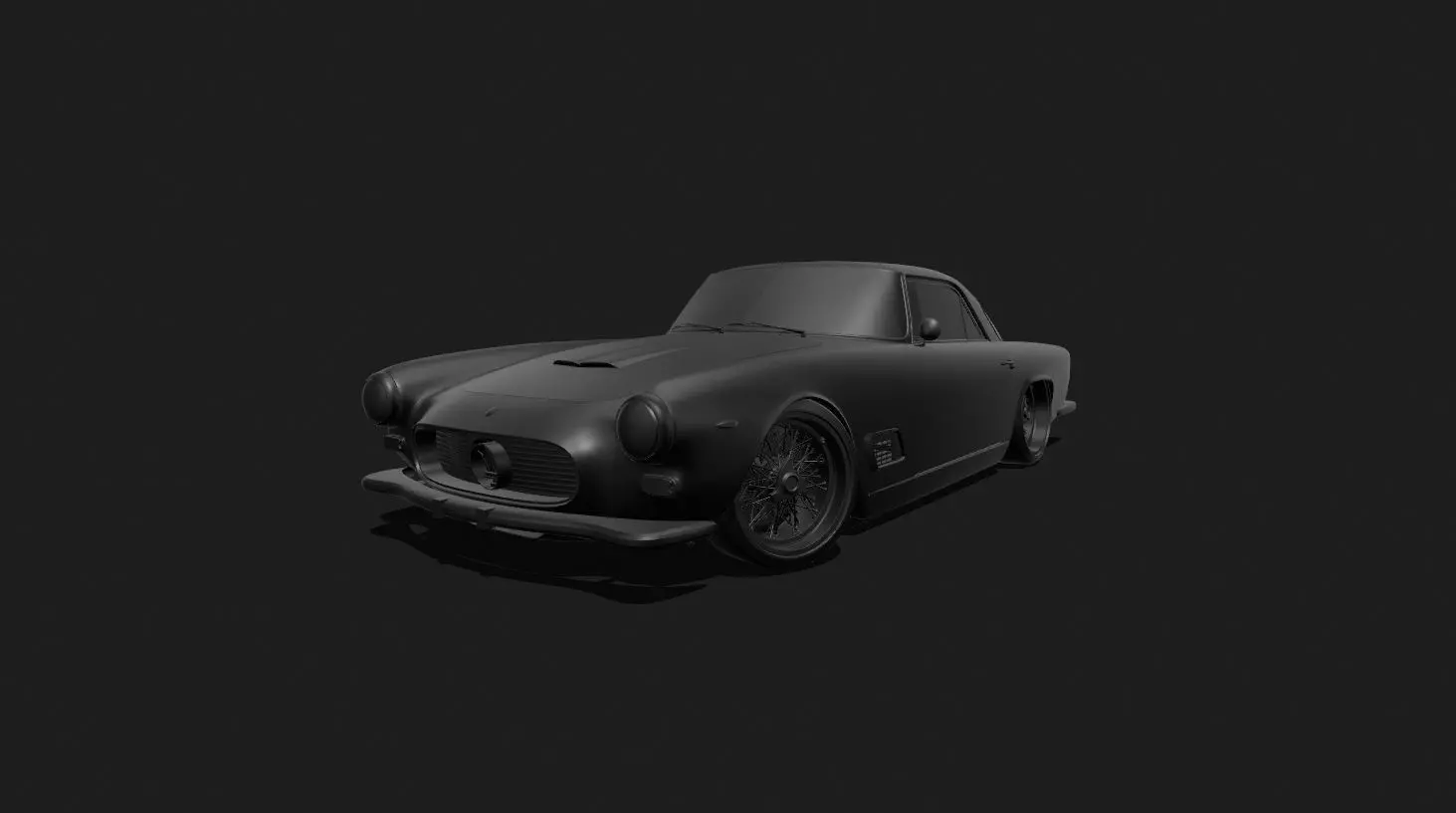 Maserati 3500GTI 3D print model