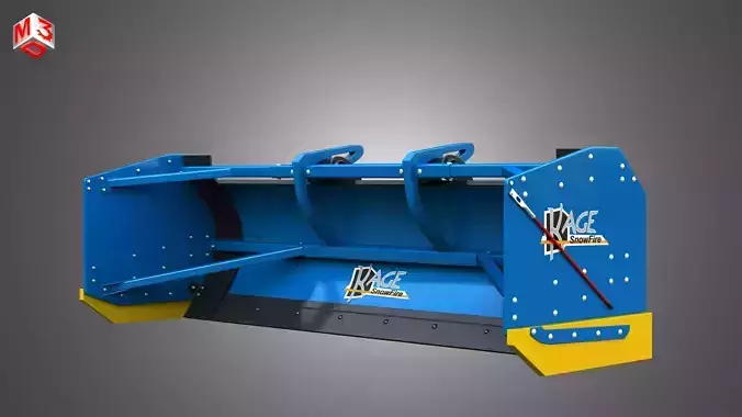Kage SnowFire Plow System 3D model