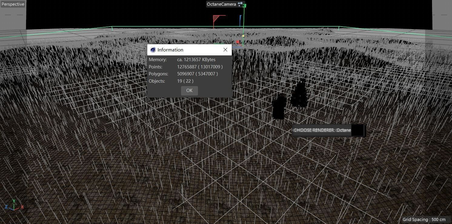 large panoramic view of tropical rain forests plains grasslands 3D model_4