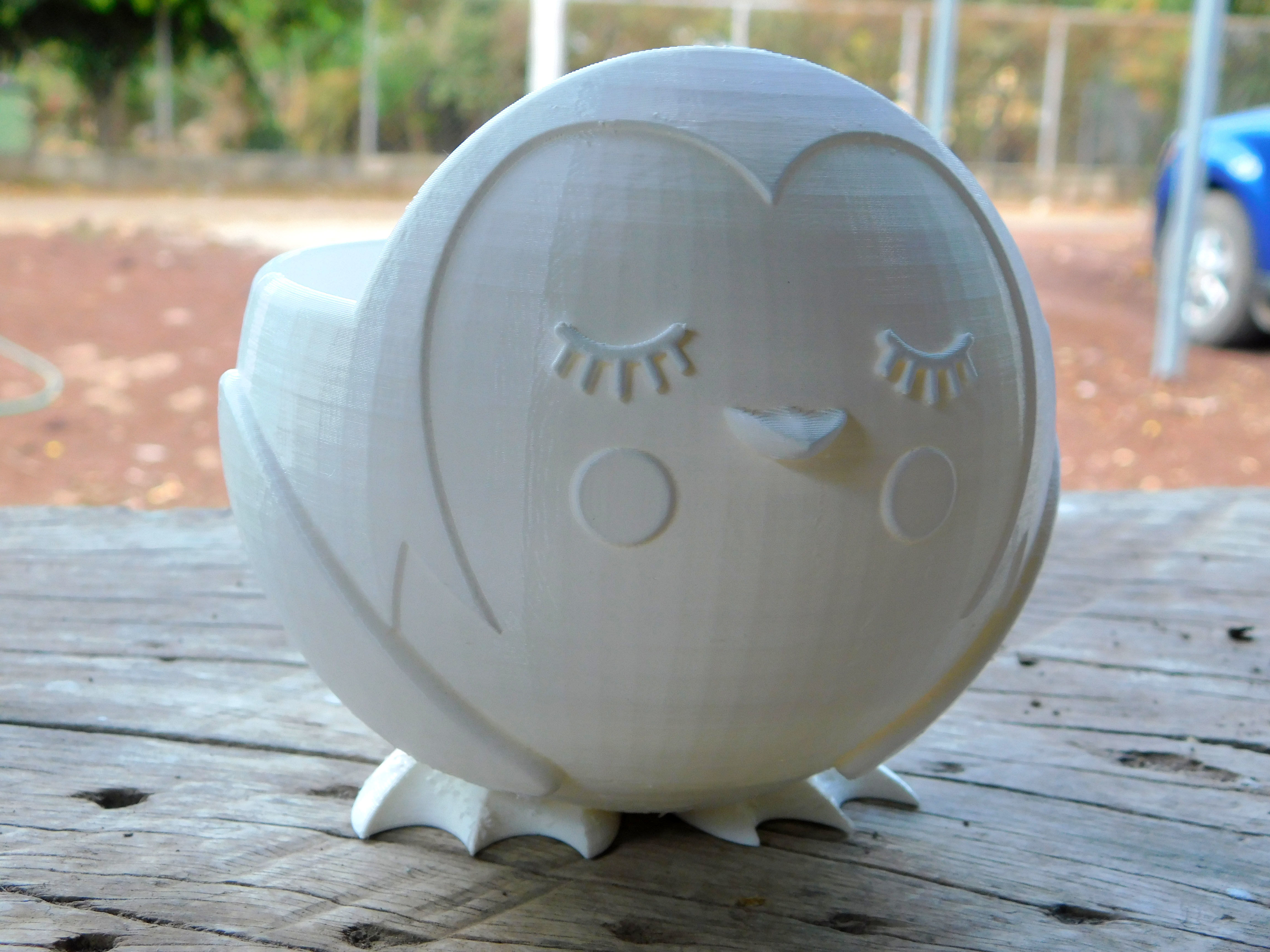 Puffin flowerpot  3D print model_10