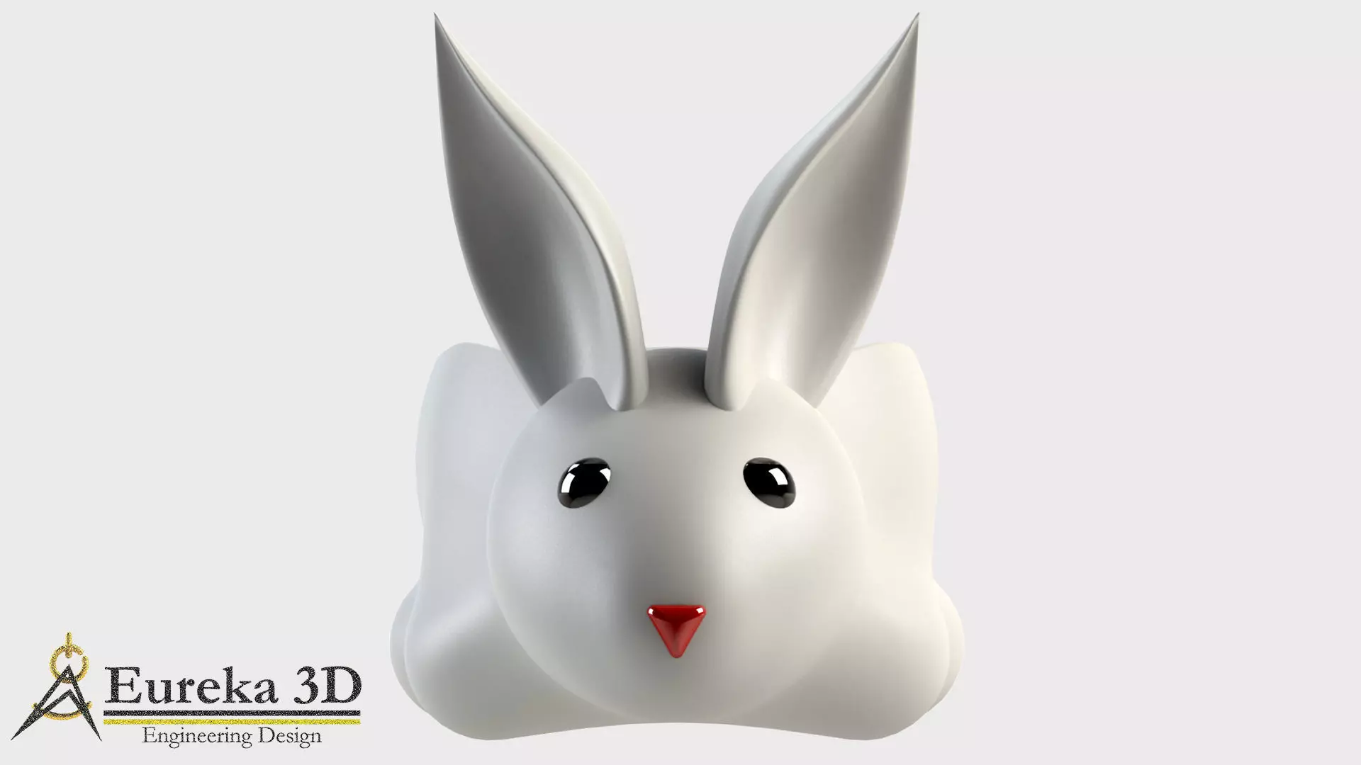 Rabbit Flowerpot 3D print model