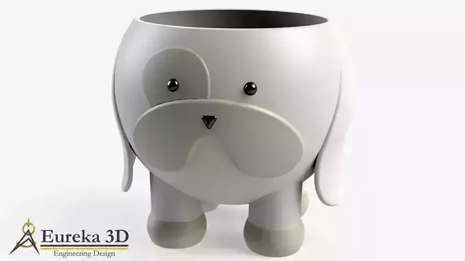 Dog Flowerpot