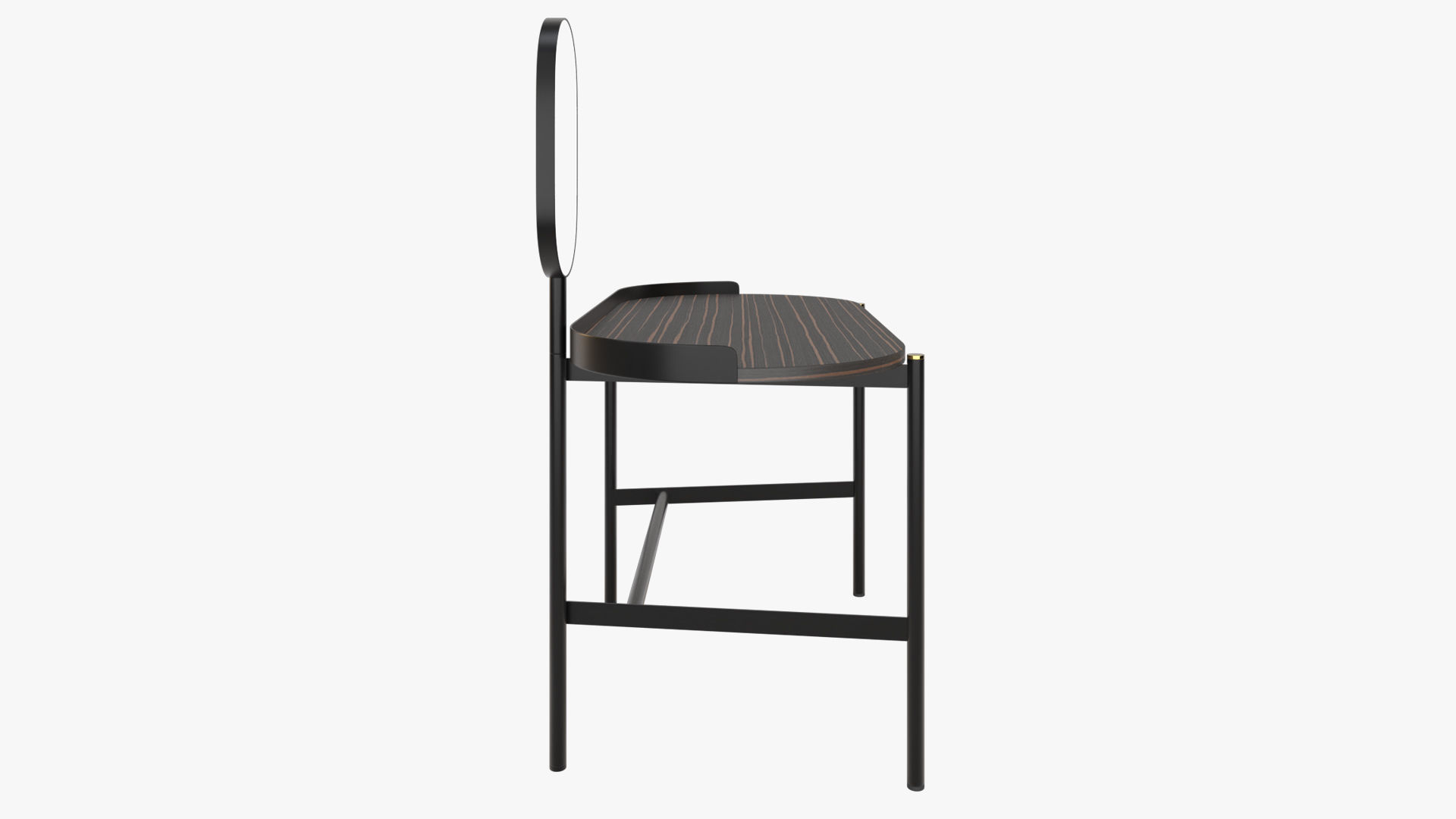 Design desk with mirror 3D model_4