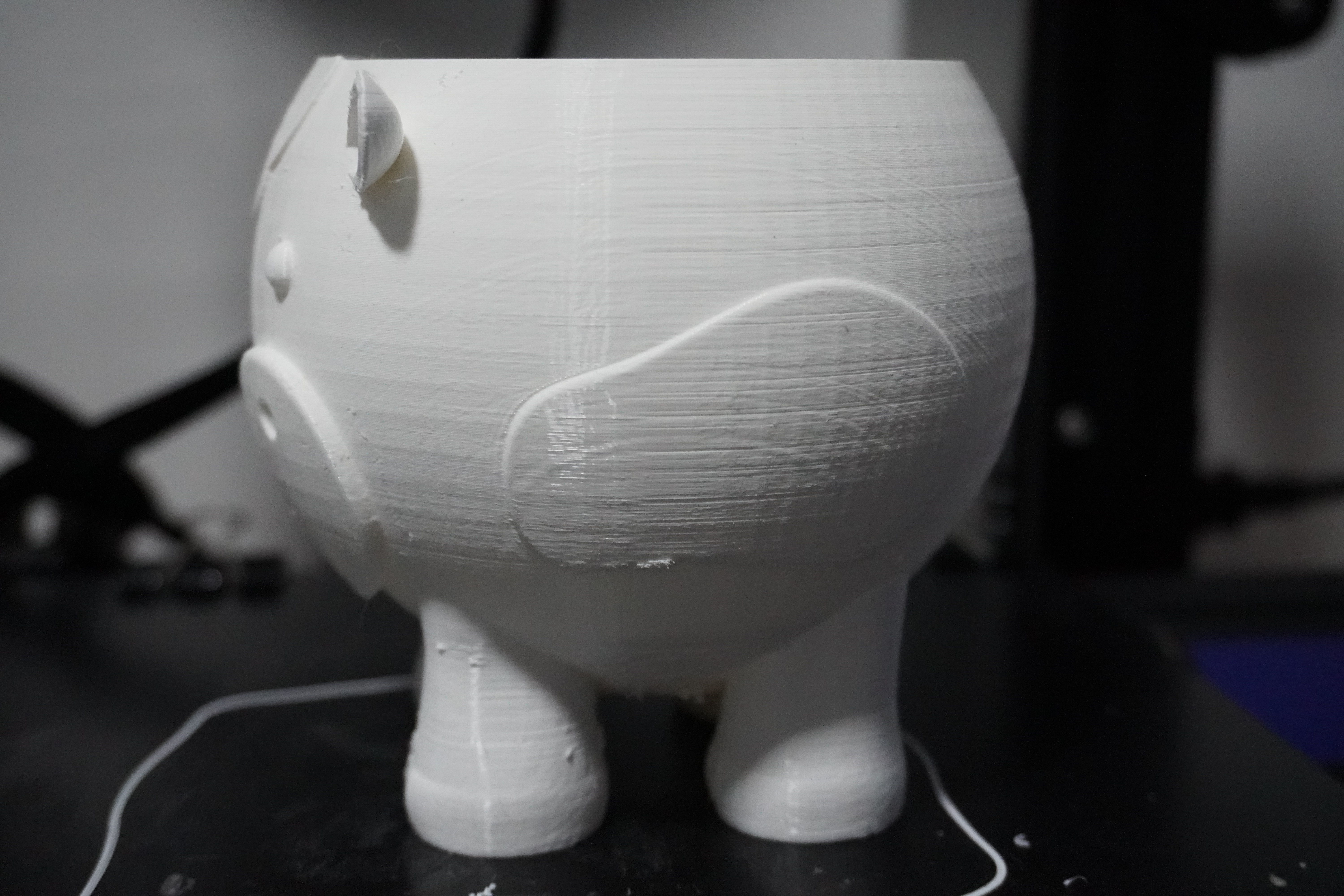 Cow flowerpot 3D print model_6