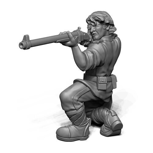 Corporal Watson - Lawmen Peacekeeper 3D print model