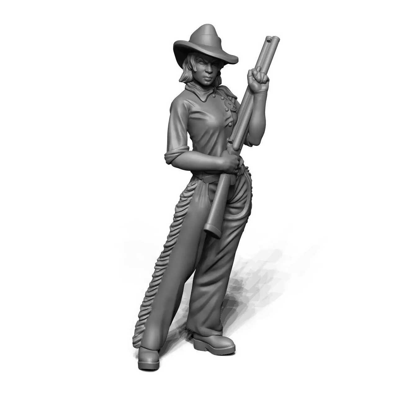 Lawmen Deputy - Maggie 3D print model_0