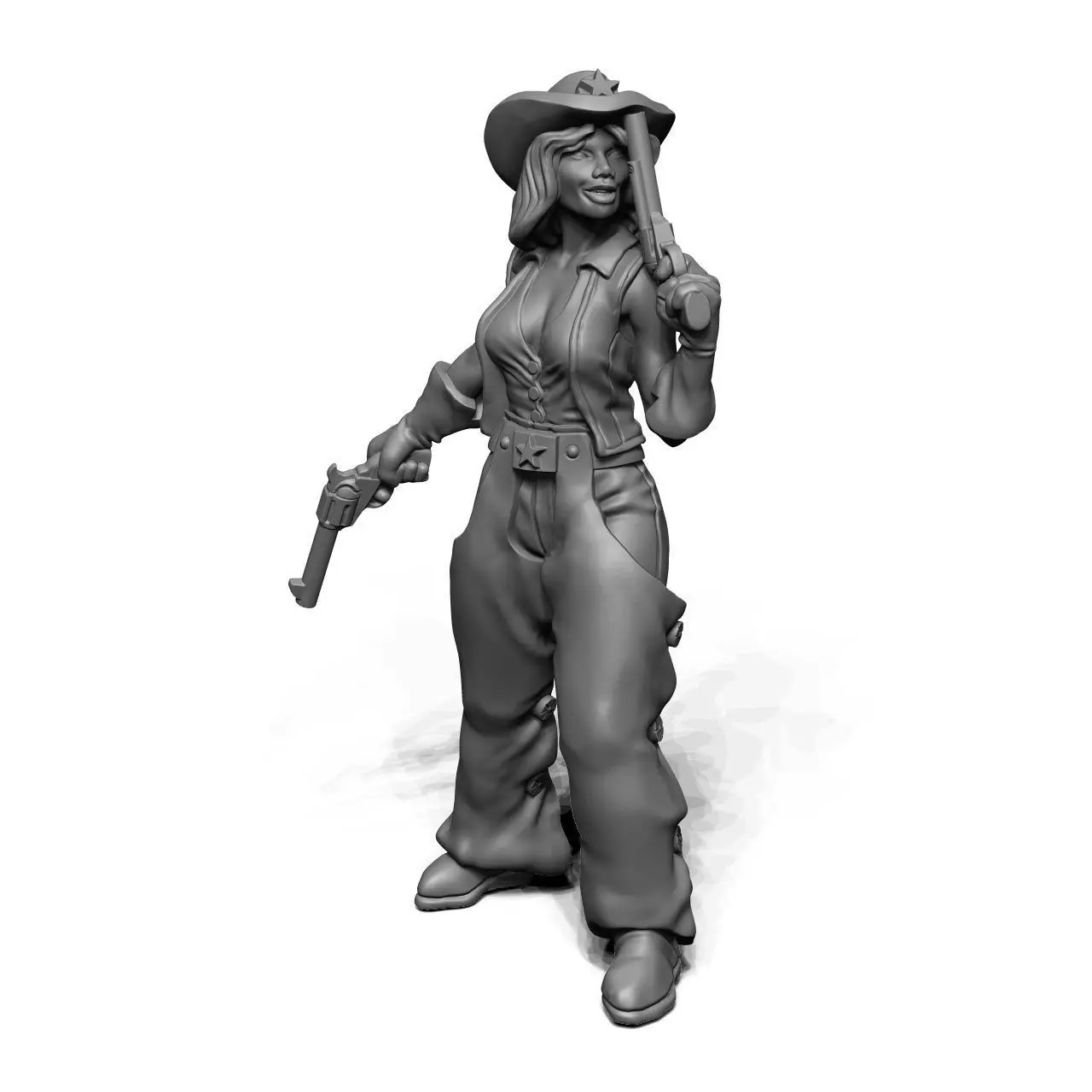 Lady Nightshade - Lawmen Hero 3D print model_0
