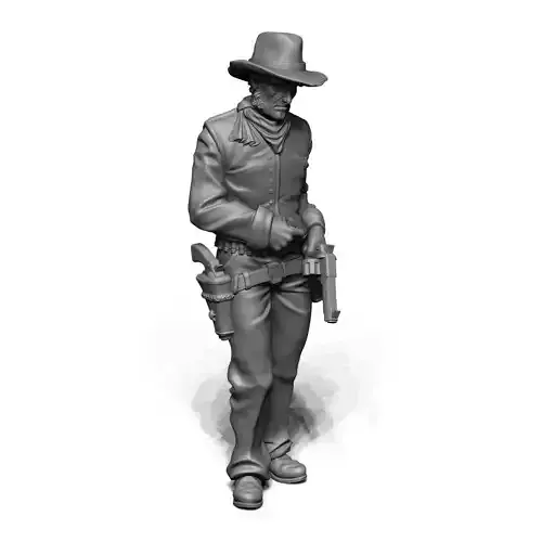 Carl Williams - Lawmen Quickshot 3D print model