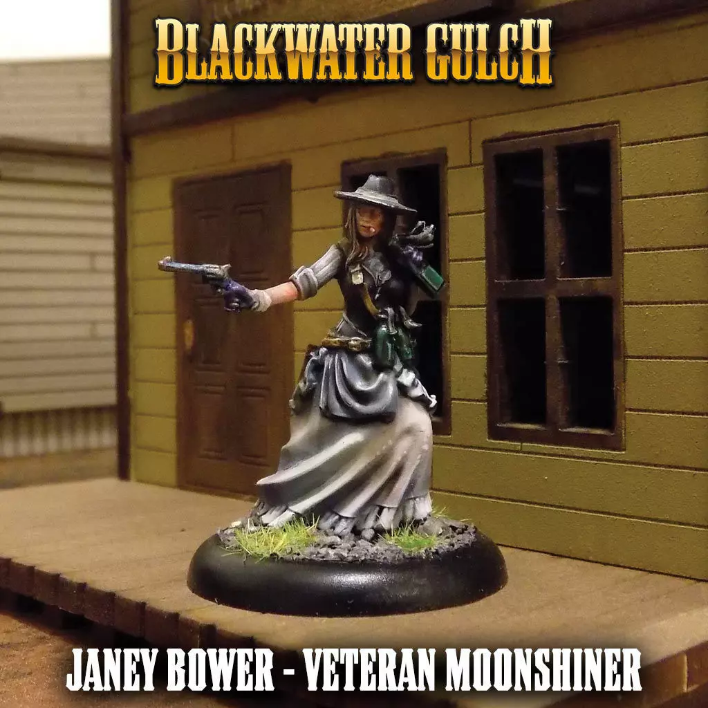 Janey Bower - Veteran Moonshiner 3D print model
