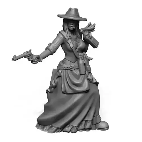 Janey Bower - Lawmen Peacemaker 3D print model