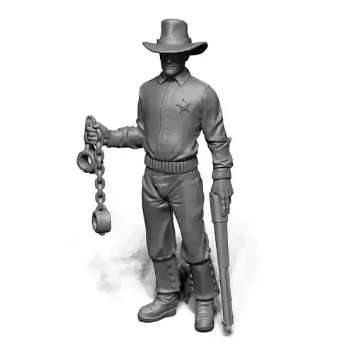 Lawmen Deputy - Philip 3D print model