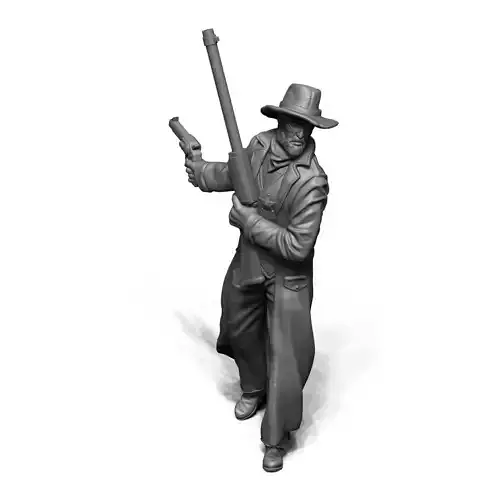 Sheriff Dawson - Lawmen Hero 3D print model