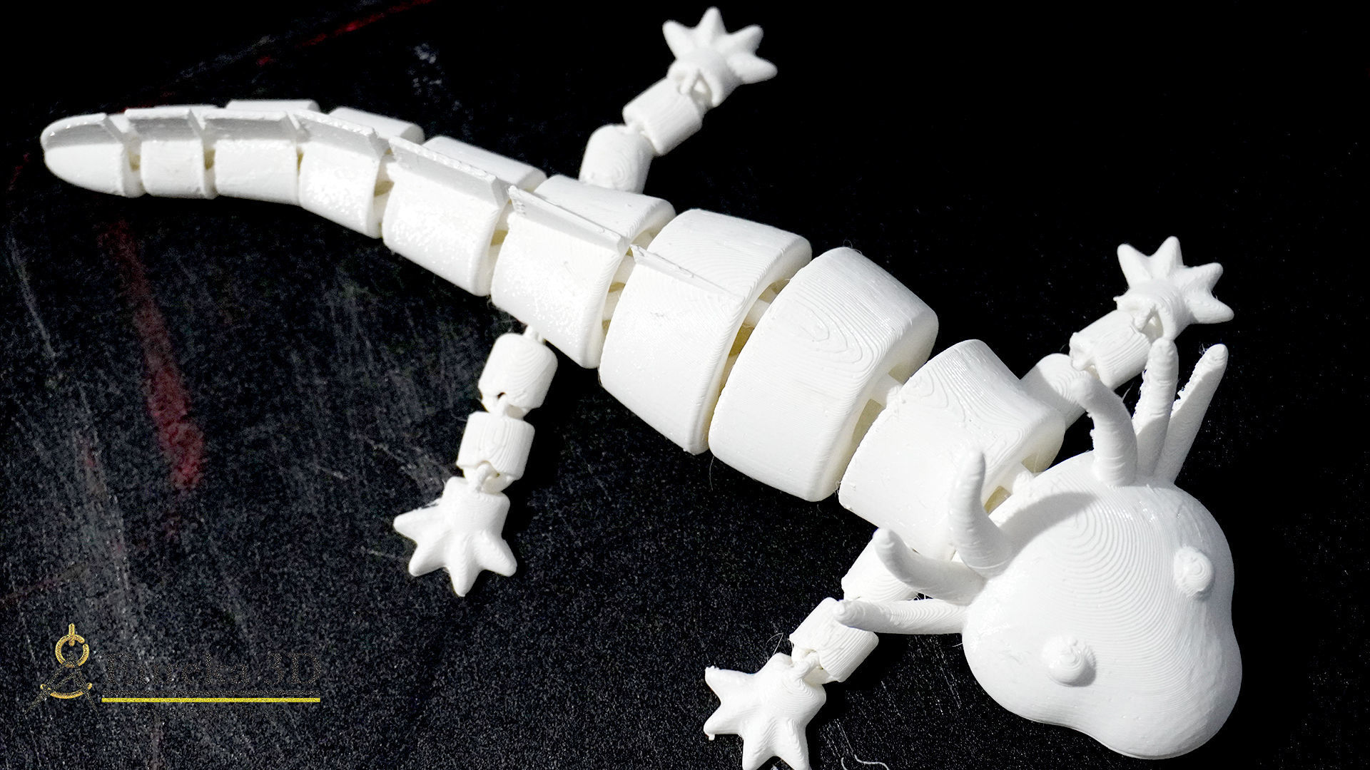 ARTICULATED AXOLOTE OR AXOLOTE 3D print model_6