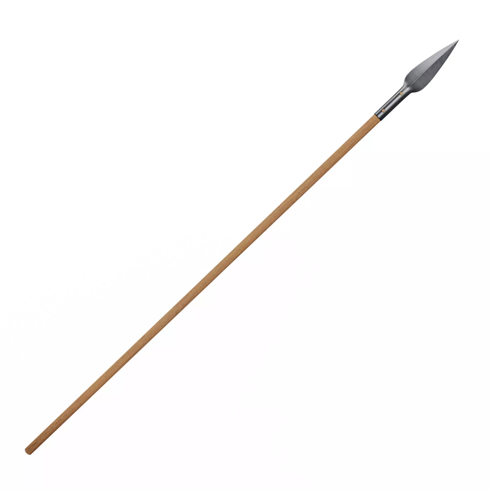 Spear Weapon Low-poly 3D model_0