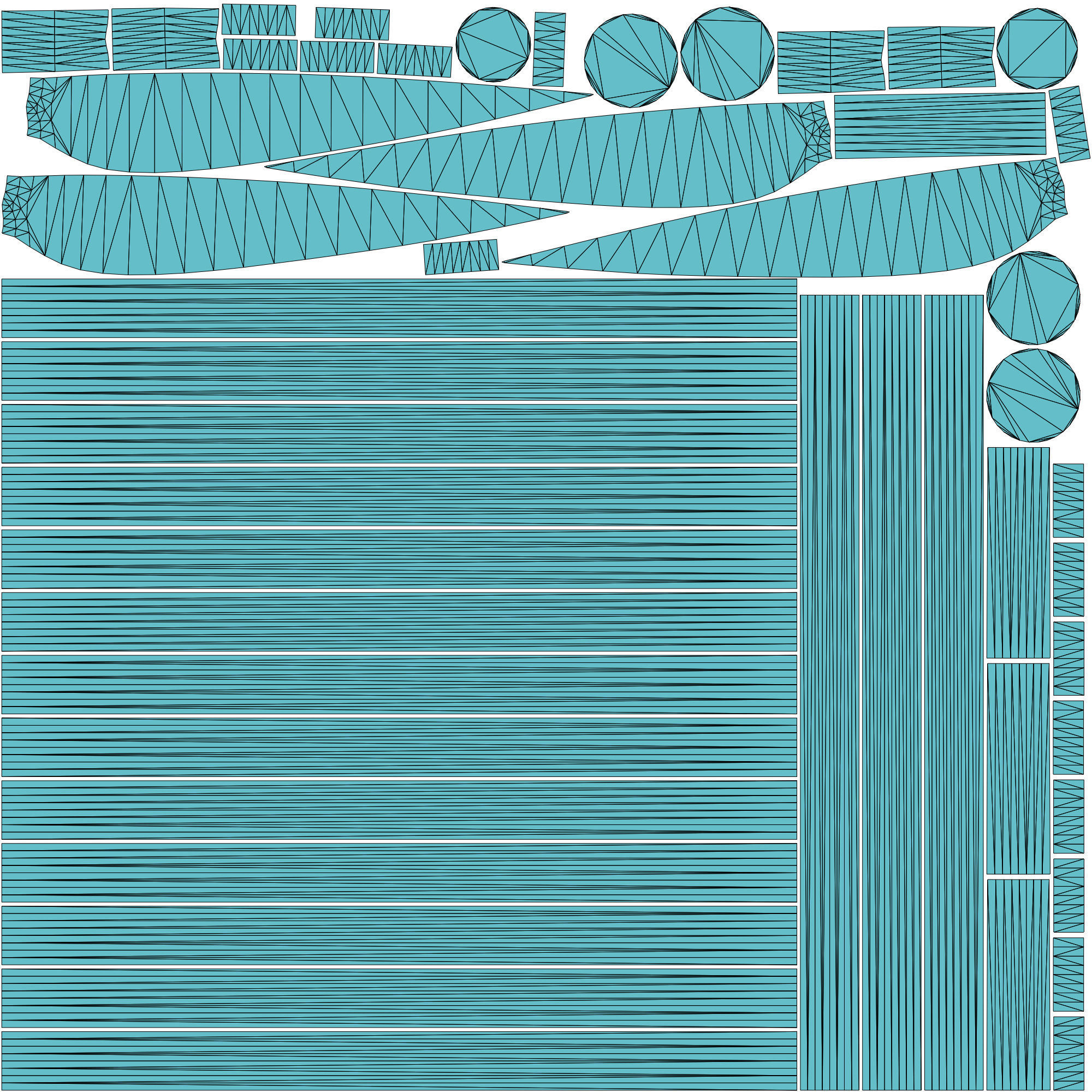 Spear Weapon Low-poly 3D model_15