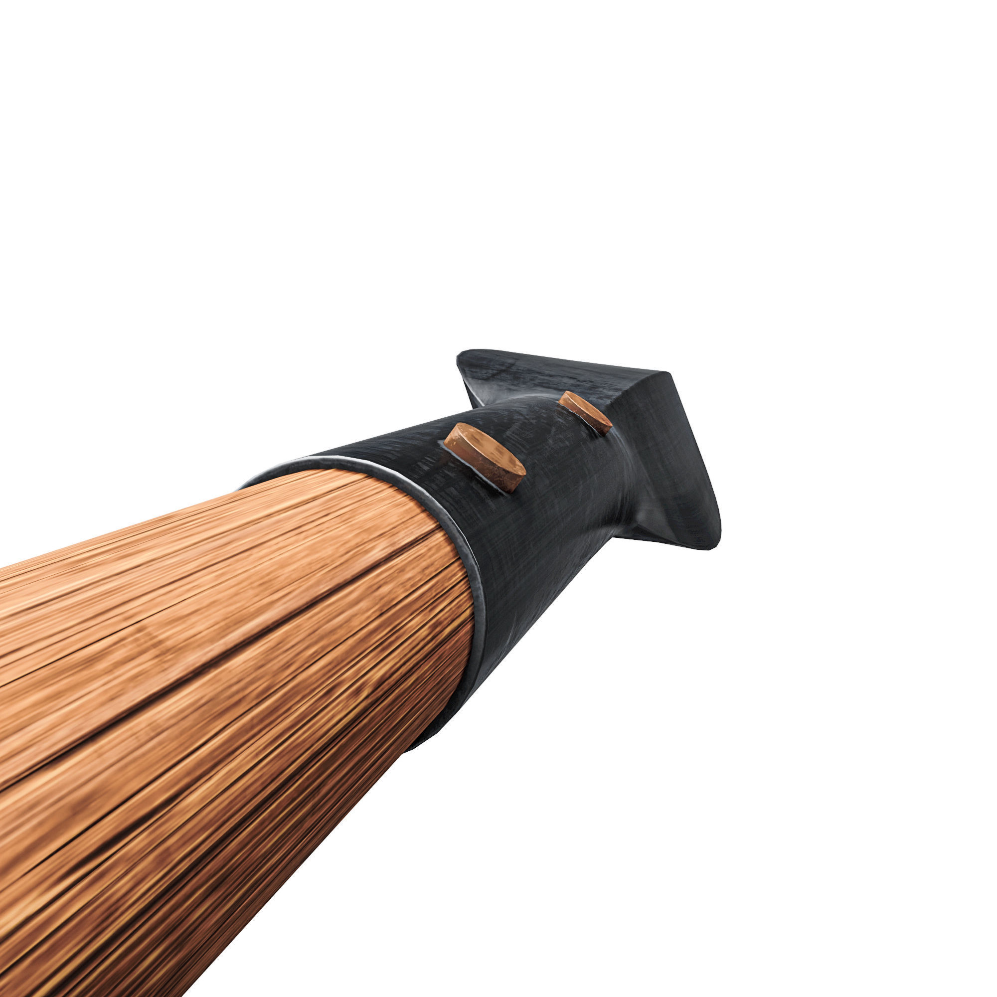 Spear Weapon Low-poly 3D model_10