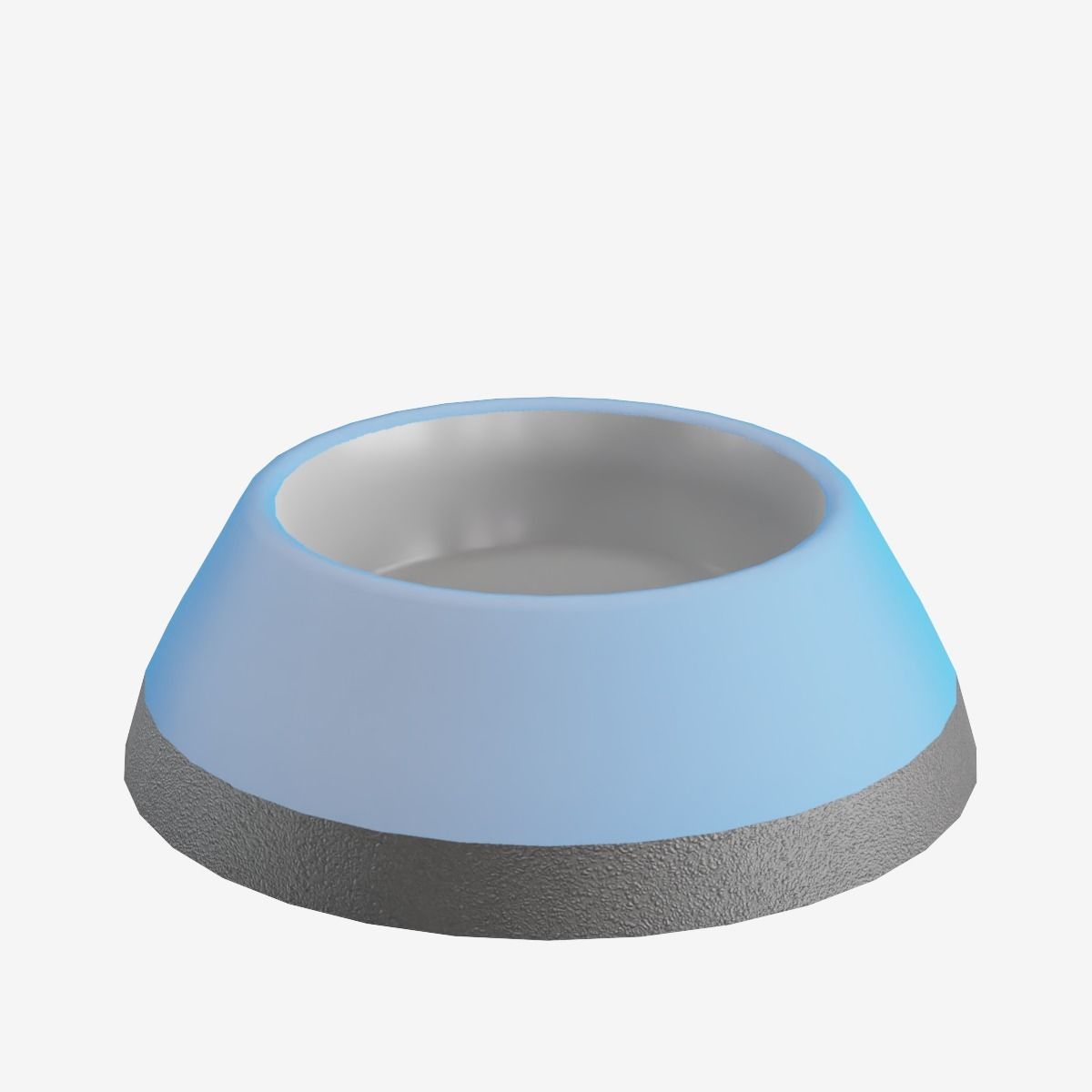 Feeder for Pets  Low-poly 3D model_1