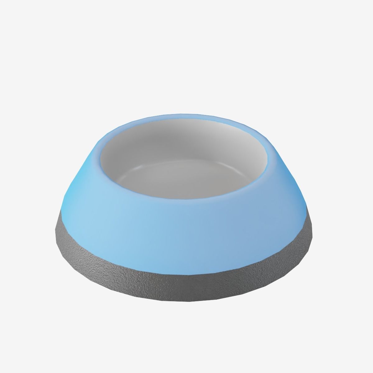 Feeder for Pets  Low-poly 3D model_9