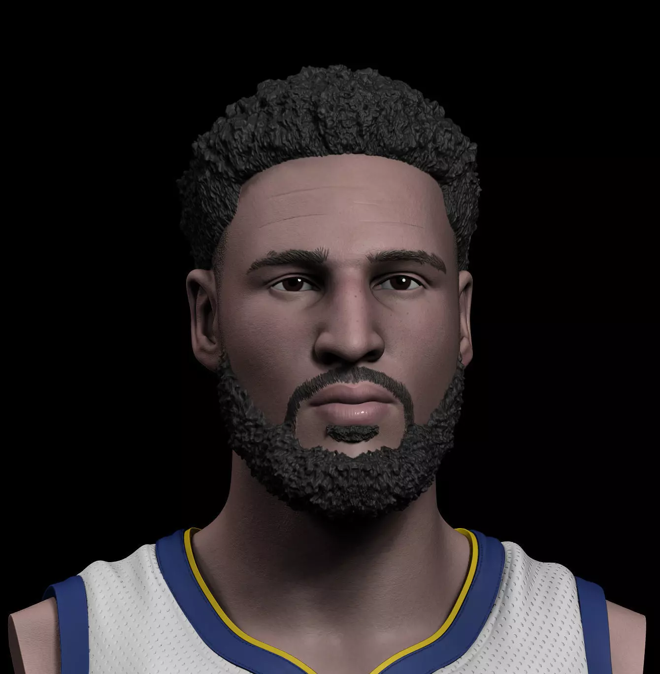 Klay Thompson - Bust 3D print model_0