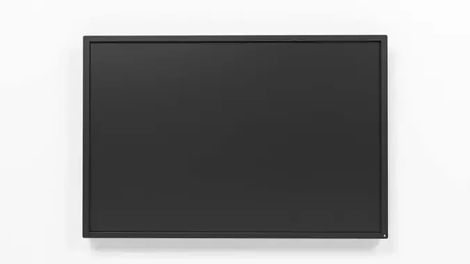 Screen monitor wall display 3d model