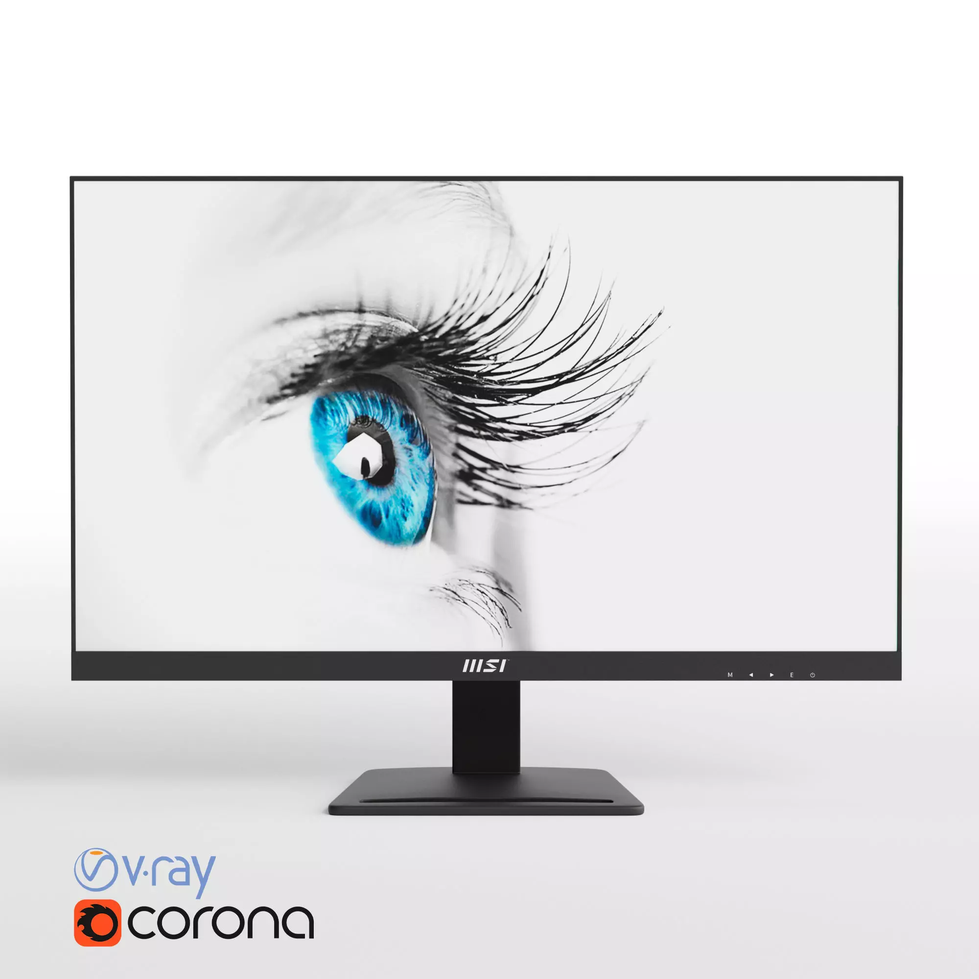 MSI PRO MP273 3D model