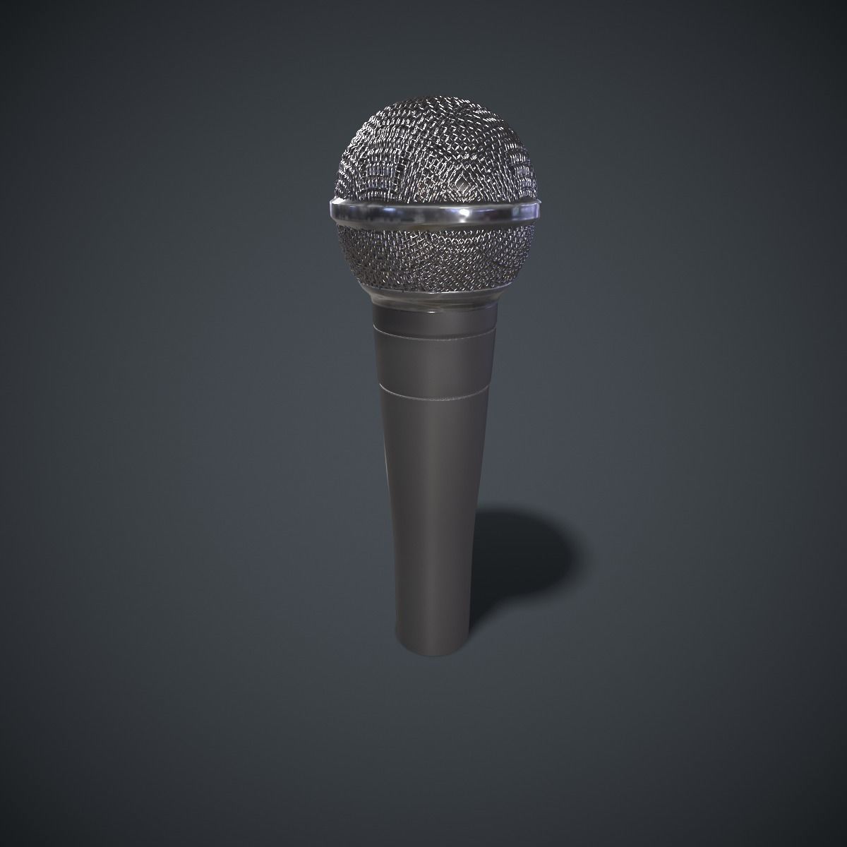 Microphone 3D model_1