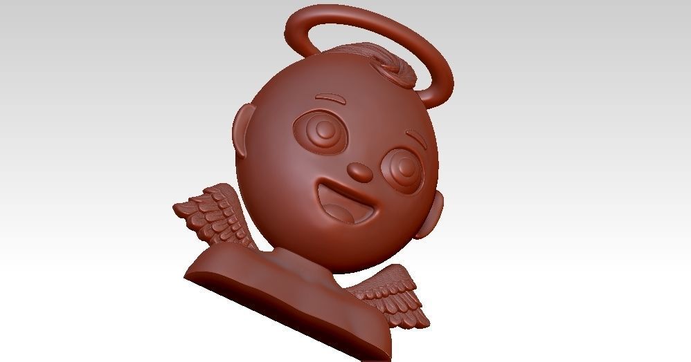 angle emoji model 3D print model_4