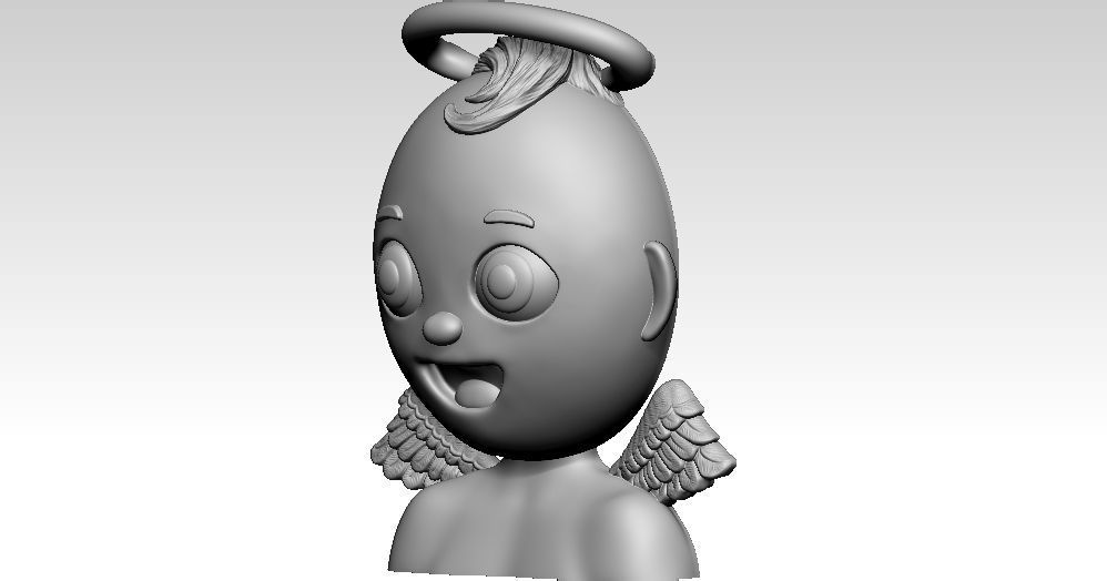 angle emoji model 3D print model_2