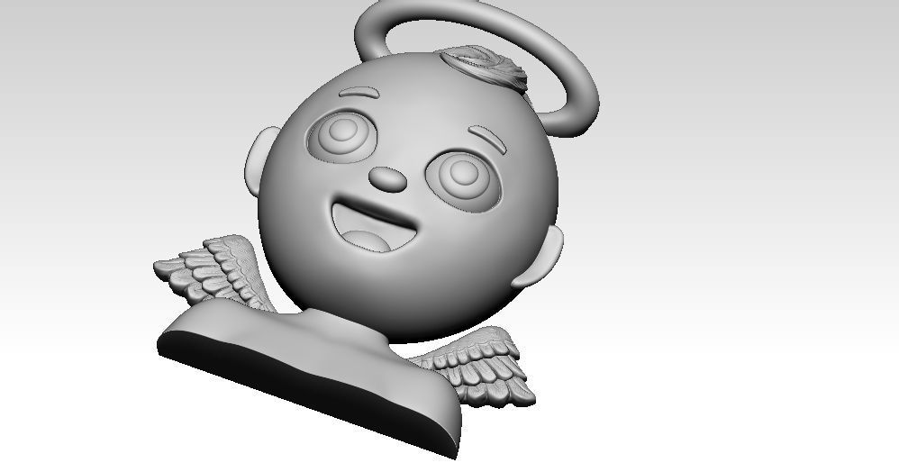 angle emoji model 3D print model_5