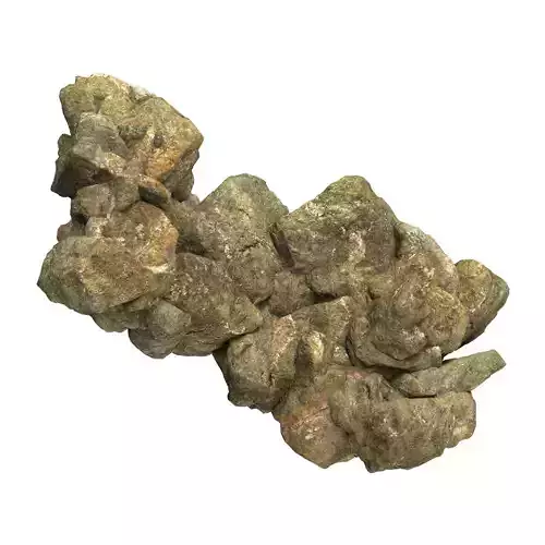 Realistic Natural Rock Cliff 01