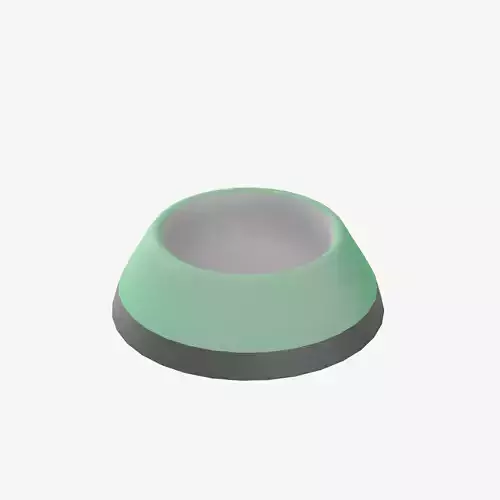 Feeder for Pets 03 Low-poly 3D model