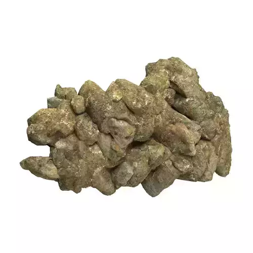 Realistic Natural Rock Cliff 03