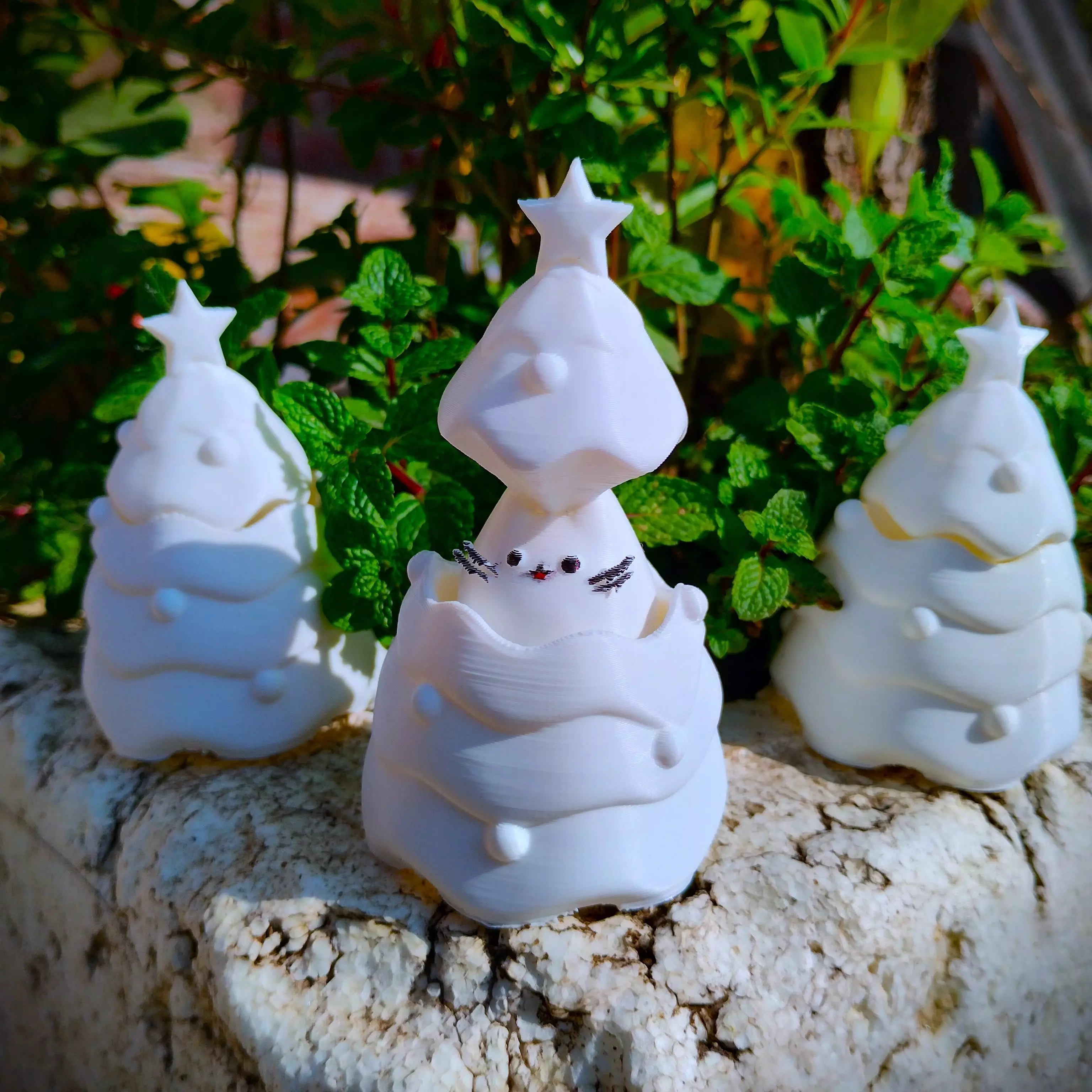 Christmas Special - Cute Cat Hiding in Christmas Tree 3D print model_0