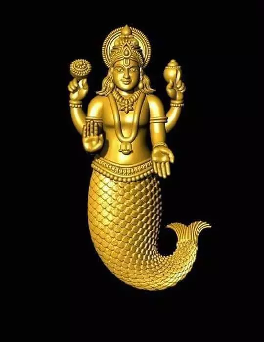 Dasavatar idol for Jewellery 3D print model_0