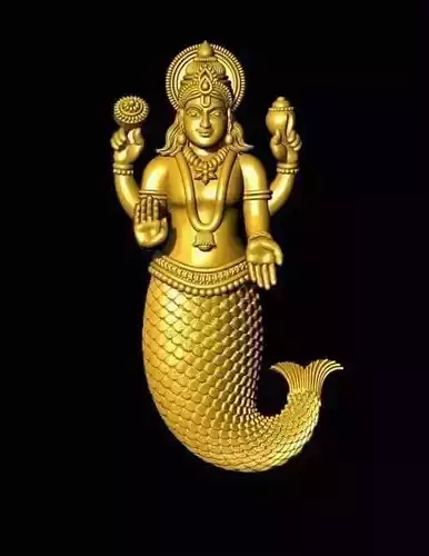 Dasavatar idol for Jewellery