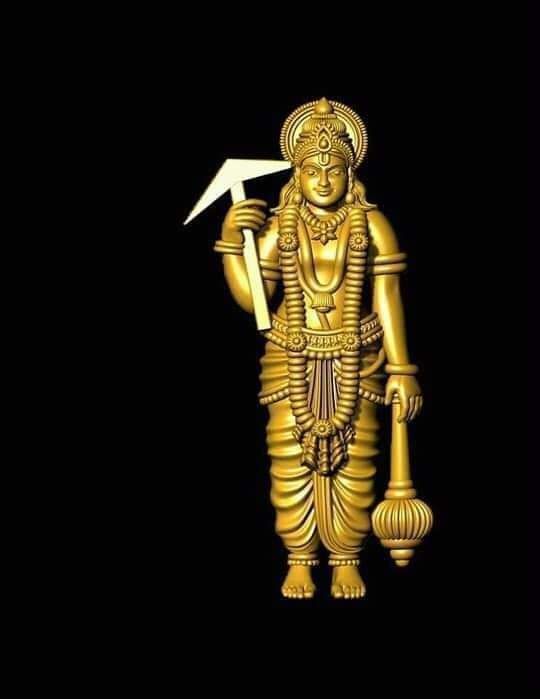 Dasavatar idol for Jewellery 3D print model_9