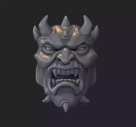 Head of fear 78 3D print model