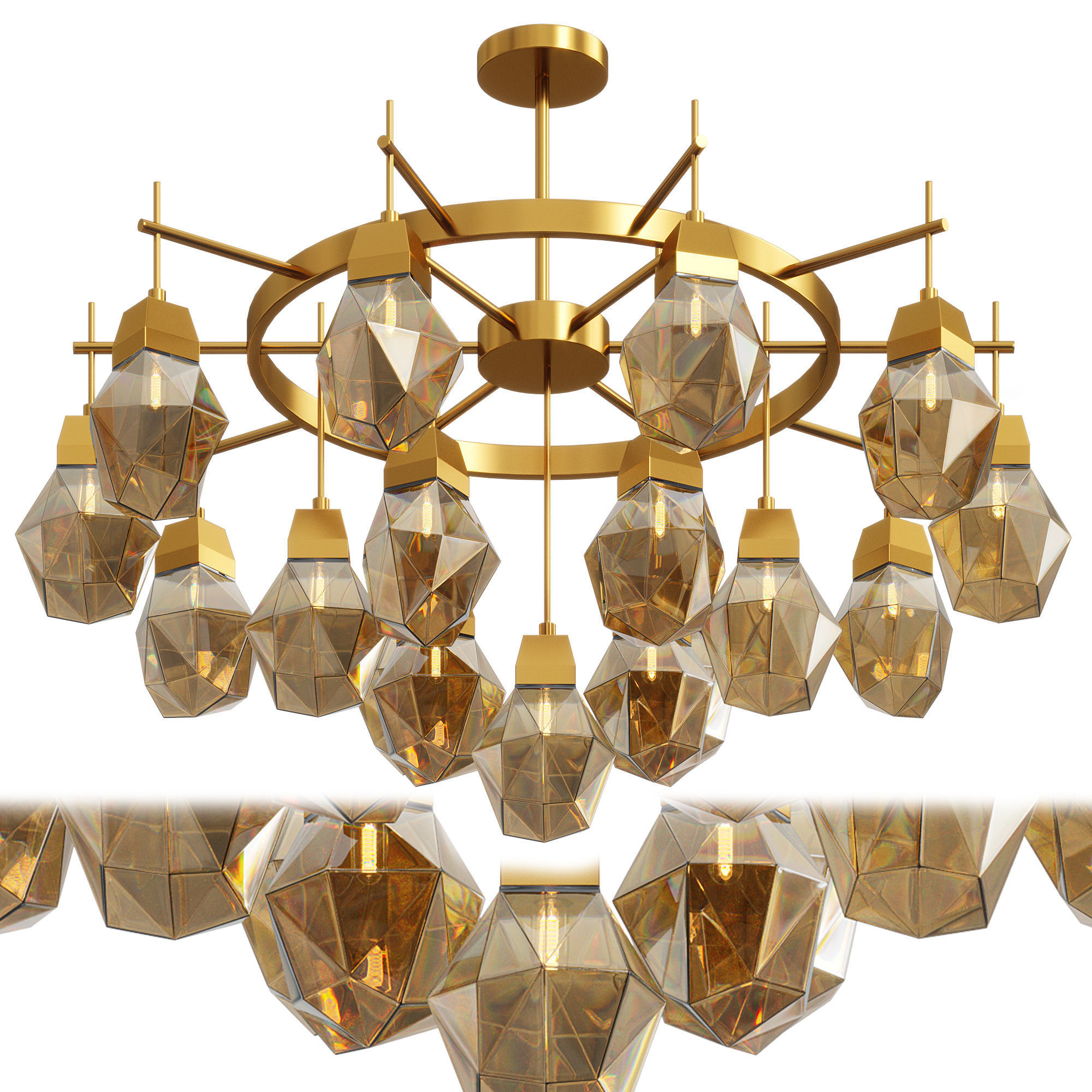  CRISTEL B Chandelier 3D model_1