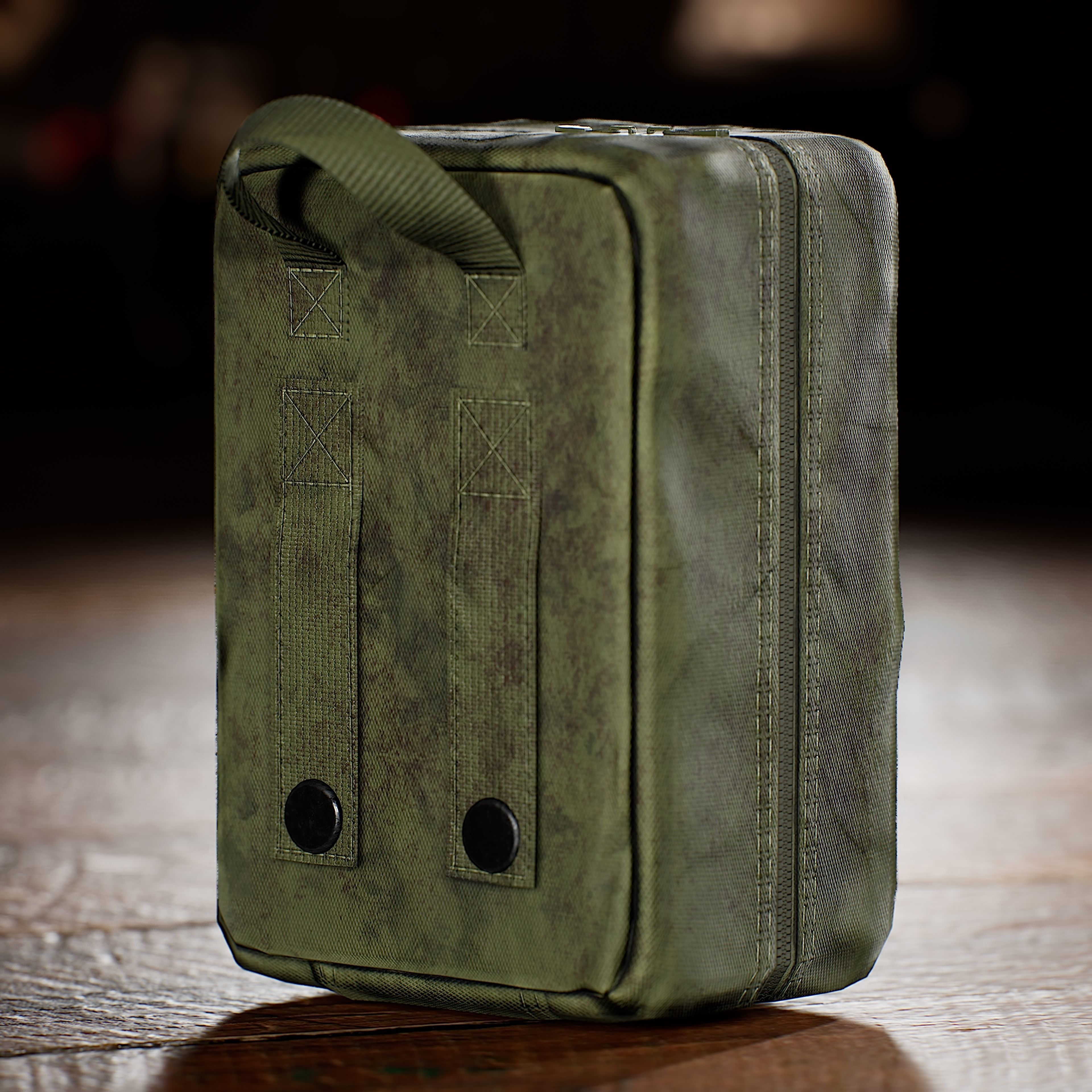 IFAK Individual First Aid Kit Free low-poly 3D model_2