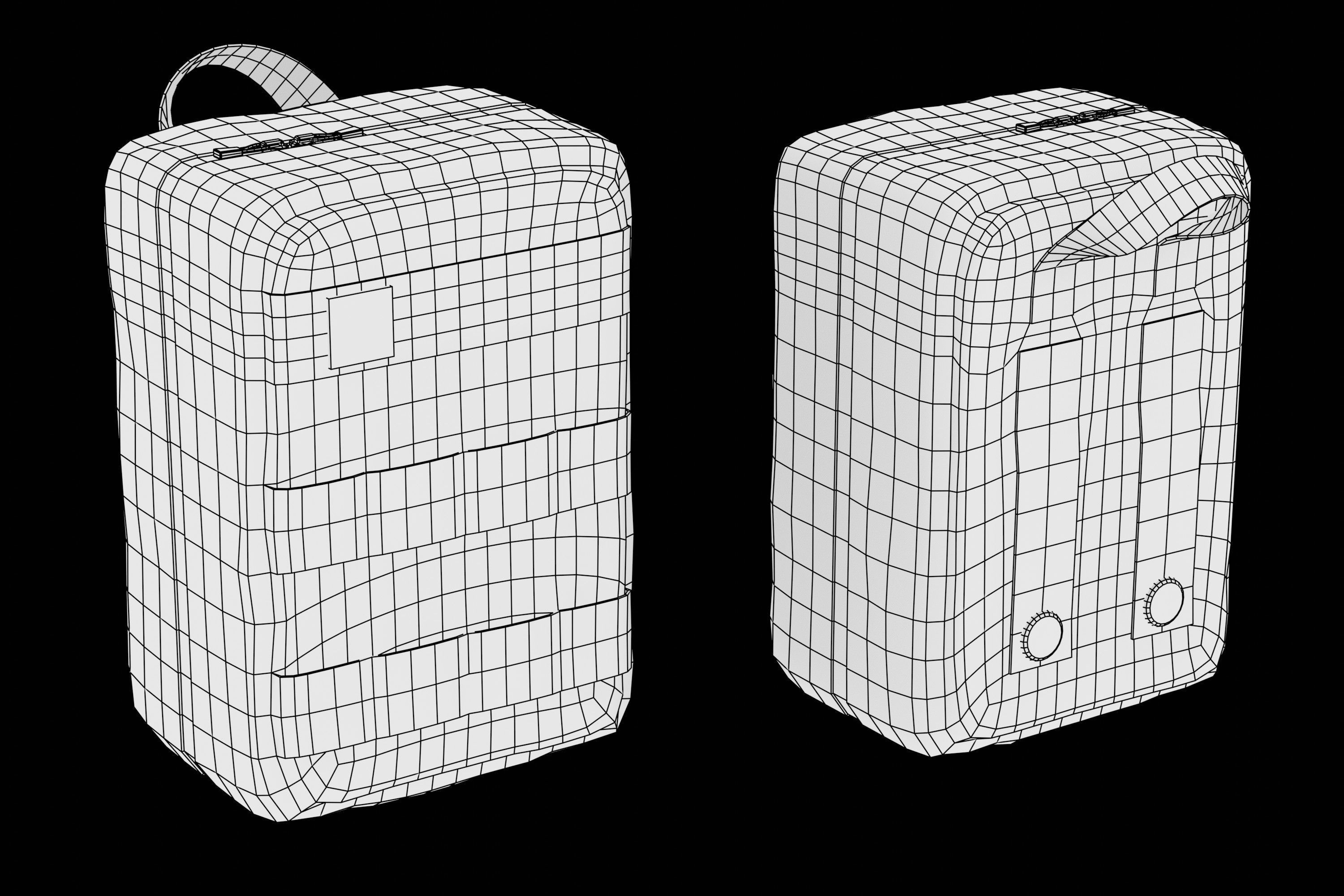 IFAK Individual First Aid Kit Free low-poly 3D model_4