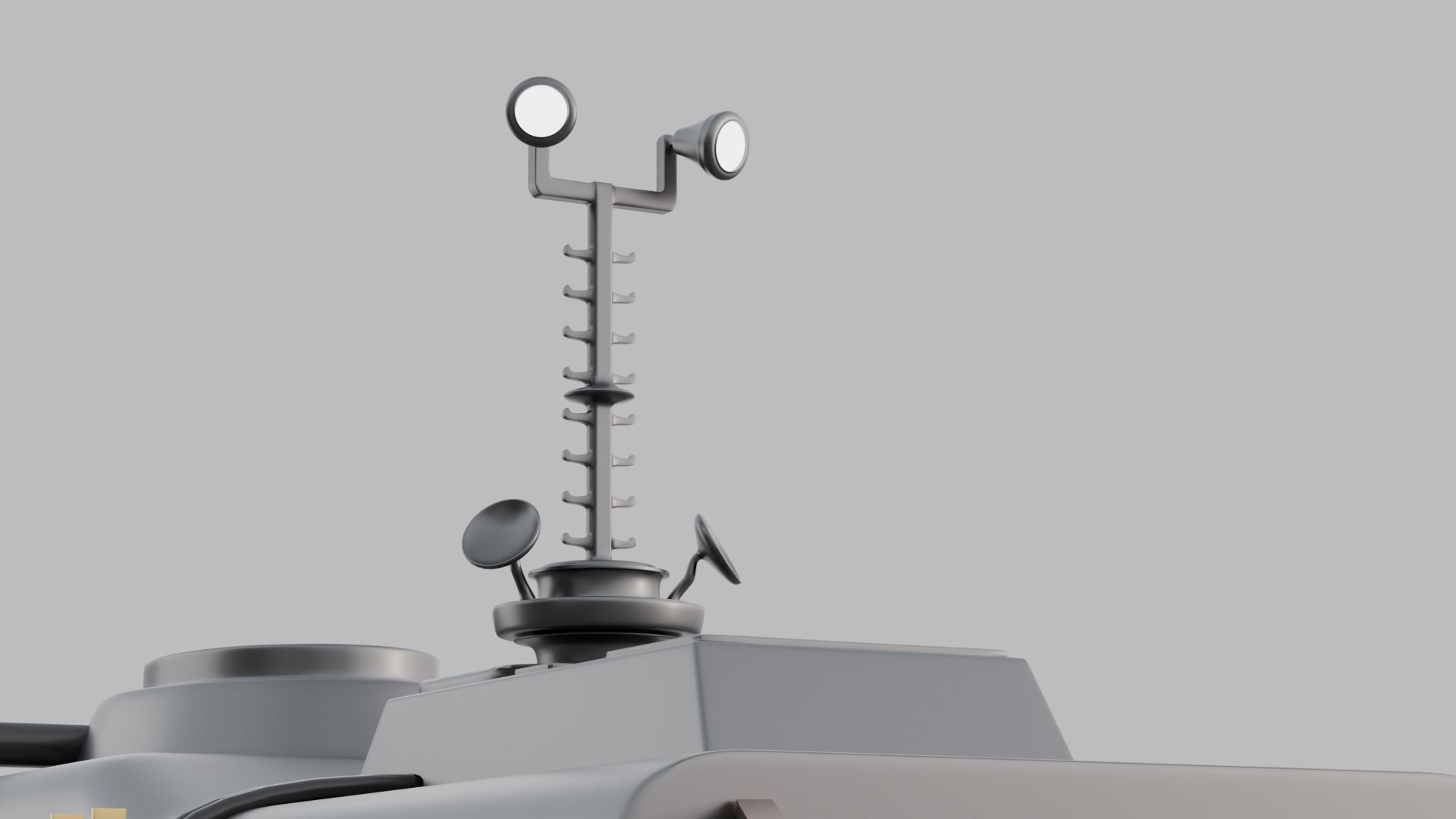 LethalCompany hightpoly Ship 3D model_8