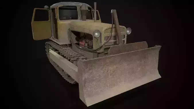 Soviet tractor DT-75