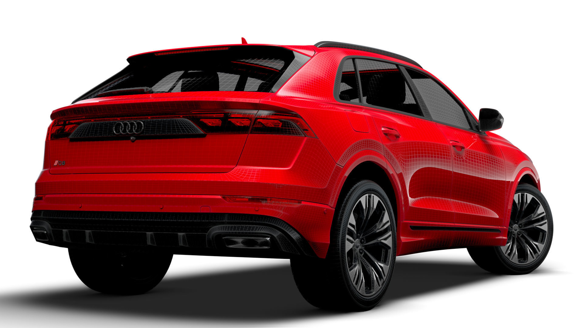 Audi Q8 50 TDI quattro S line UKspec 2024 3D model_18