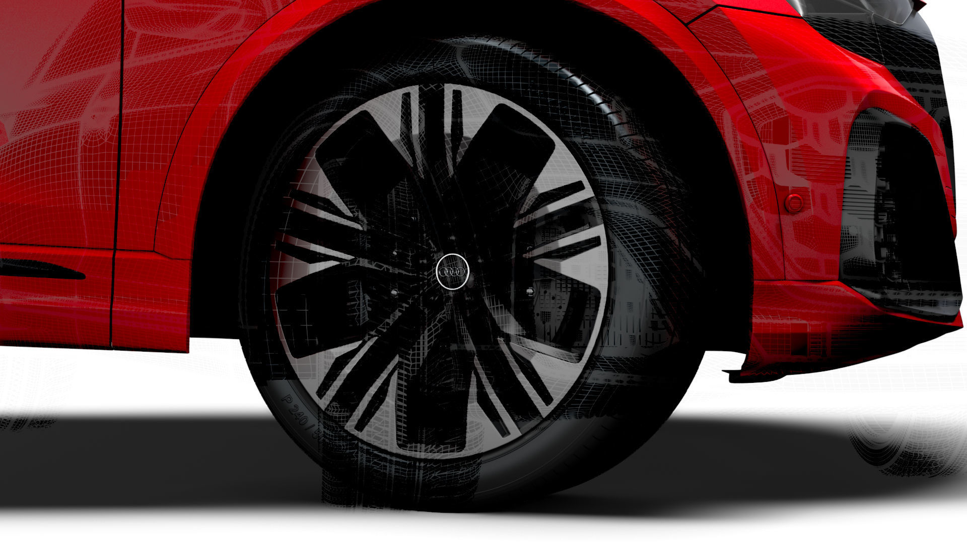 Audi Q8 50 TDI quattro S line UKspec 2024 3D model_24