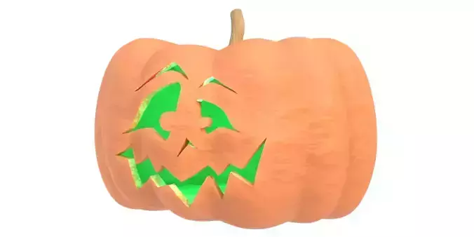 Pumpkin 12 3D model