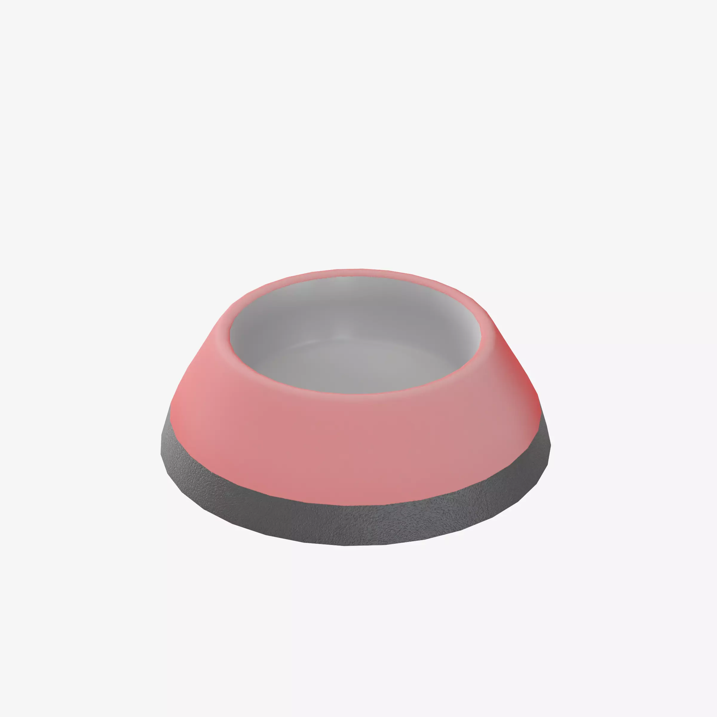 Feeder for Pets 04 Low-poly 3D model_0