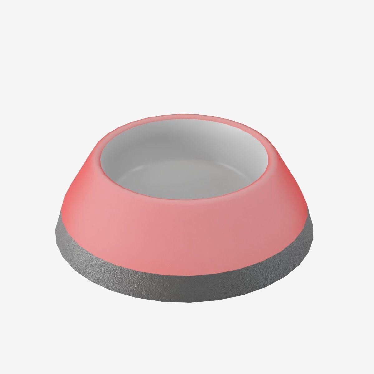 Feeder for Pets 04 Low-poly 3D model_9