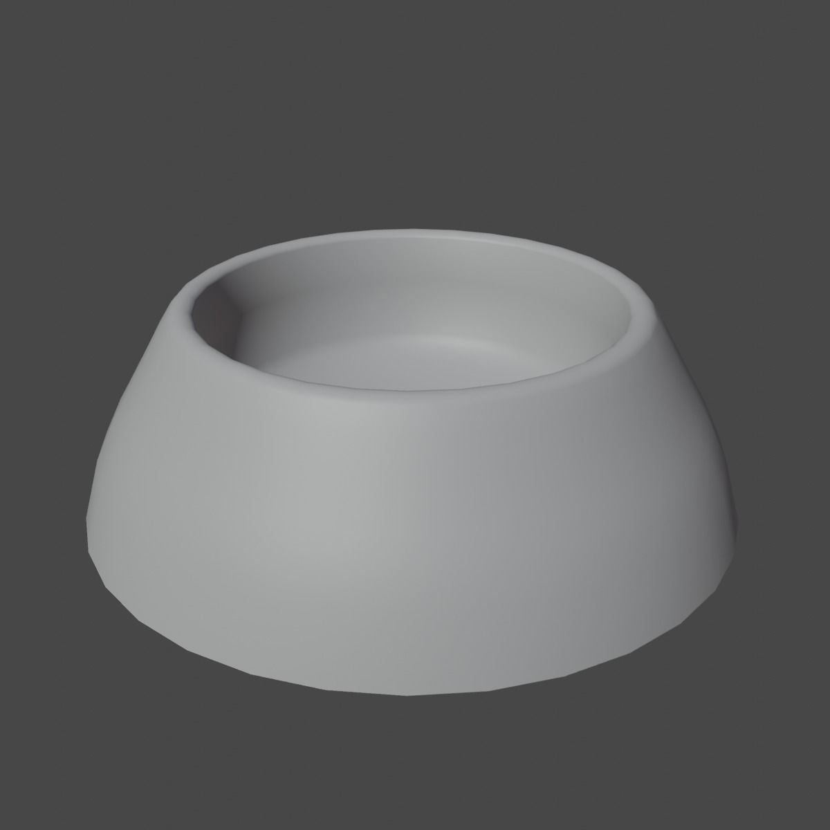 Feeder for Pets 04 Low-poly 3D model_11