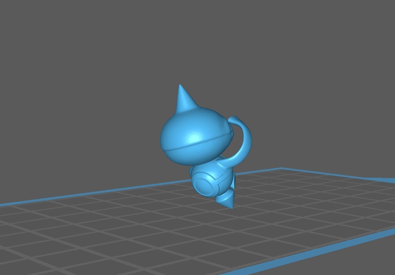 Baltoy pokemon presupported 3D print model 3D print model_12